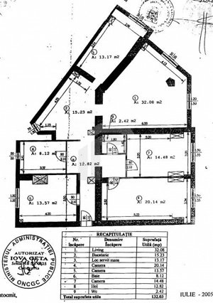 Spatiu birouri zona Mihalache - Turda in imobil mixt, 5 camere, 130 mp, 7 eur/mp - imagine 18