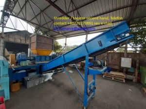 Shredder tocator industrial second hand  - imagine 6
