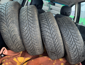 Set 2 cauciucuri cu jante iarna Continental 195/65/R15 - imagine 5