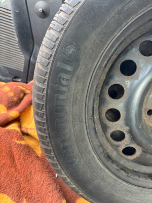 Set 2 cauciucuri cu jante iarna Continental 195/65/R15 - imagine 2