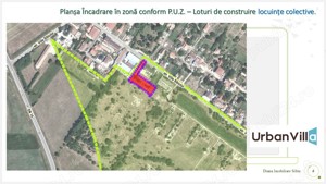 Investește sigur. Teren pentru construire locuințe colective  (bloc) în Sibiu cu PUZ aprobat. - imagine 8