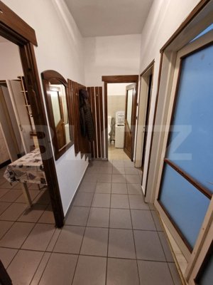 Apartament cu 2 camere, 47 mp, etaj 1, cu balcon mobilat, zona-Tractorul - imagine 3