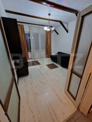 Apartament cu 2 camere, 47 mp, etaj 1, cu balcon mobilat, zona-Tractorul