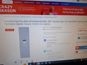 Combina frigorifica beko 