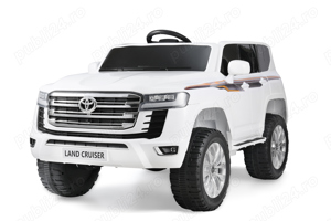 Masinuta electrica pt. 2 copii, Toyota Land Cruiser 4x 35W 12V  - imagine 3