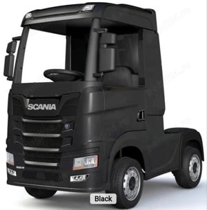 Camion electric pentru copii, SCANIA R-SERIES 4x 45w 12V 14Ah 