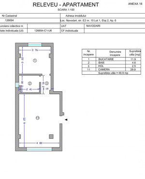 Mamaia Nord/Tabara Navodari–apartament cu 2 camere, toate utilitatile - imagine 9