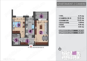 Apartament 2 camere, Grand Arena Mall, disponibil imediat - imagine 2