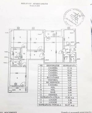 Apartament 4 camere renovat in bloc anvelopat, Lujerului, Militari - imagine 17