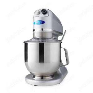 Mixer planetar 7 litri   pentru 2 kg de aluat   argintiu