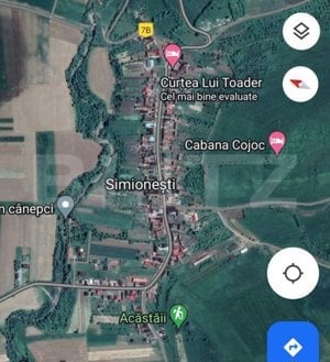 Teren 7000mp(70 Ari) extravilan, zona Simionesti