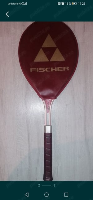 Racheta tenis Fischer anii 70