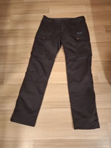Pantaloni iarna Jack Wolfskin, gri, marime 46