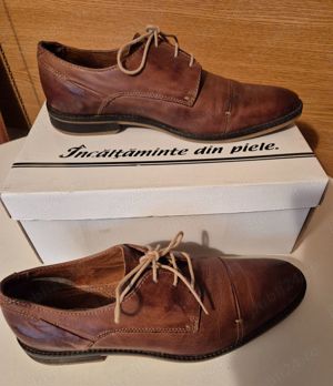 Pantofi Klondike piele naturală M44