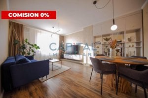 Comision 0 %  Apartament de lux, 2 camere decomandate, parcare