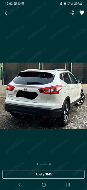 Nissan Qashqai!!URGENT!!!1.2.Tce Tekna+Euro6 - imagine 6