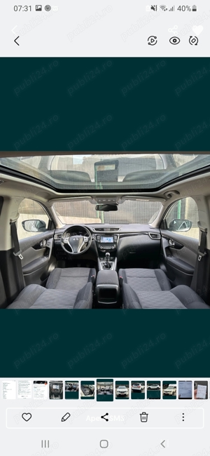 Nissan Qashqai!!URGENT!!!1.2.Tce Tekna+Euro6 - imagine 7