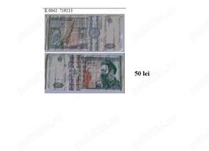 vând 2 Bancnote de 500 lei an 1992 Cu Brâncuși 