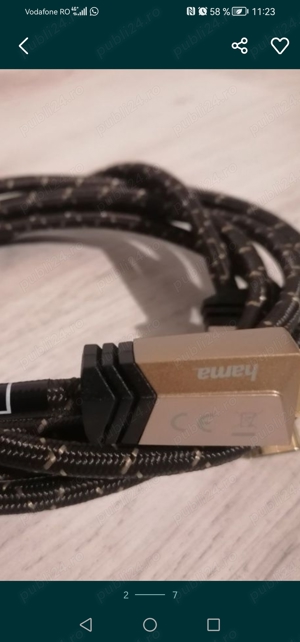 Cablu HDMI 4k și scart, de foarte bună calitate