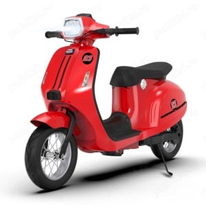 Scuter electric Kinderauto Retro 350W 24V 10Ah cu roti gonflabile