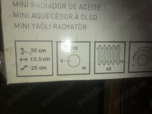 Mini calorifer  electric cu ulei - imagine 4