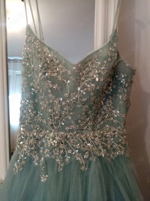 Rochiță lunga cu paiete - imagine 3