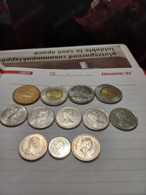 CANADA,Monede diverse,1984,1986,1994,ani diverși,Dolari,Cenți,vezi foto  - imagine 2