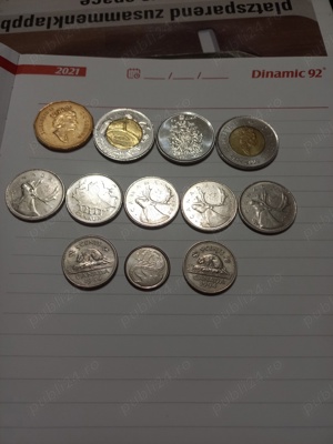 CANADA,Monede diverse,1984,1986,1994,ani diverși,Dolari,Cenți,vezi foto  - imagine 3
