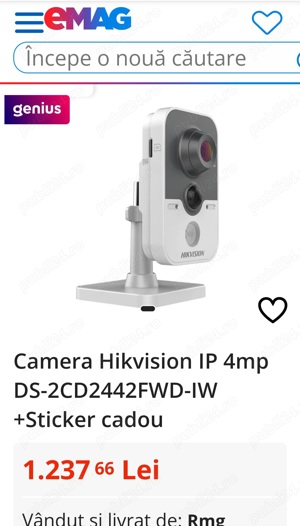 De vânzare cameră Hikvision