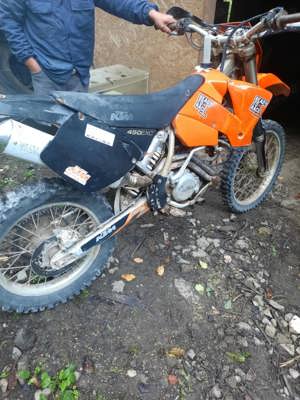 Vand sau schimb cu vaci ktm 450 exc cu acte - imagine 5