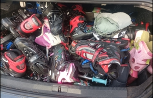 Role noi cu lumini diferite marimi, culori diferite