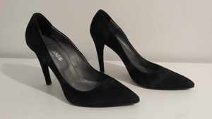 Pantofi de dama, negri, eleganti, pentru evenimente speciale - imagine 2