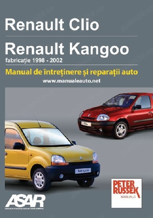 Manual reparatii pentru Renault Clio 1998-2002 in limba romana