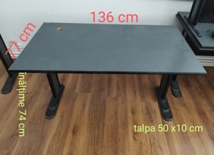 masa simpla cu picioare metalice 