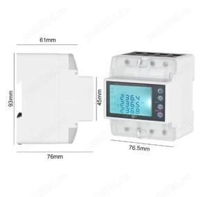 Contor smart, trifazic, Wifi, aplicatie telefon, bidirectional - imagine 3