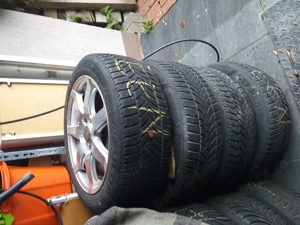 jante 16" Opel Astra cu anvelope de iarna  - imagine 2