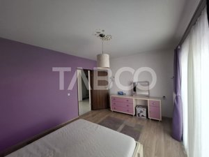 Apartament modern mobilat si utilat terasa 15 mp loc parcare Selimbar - imagine 5