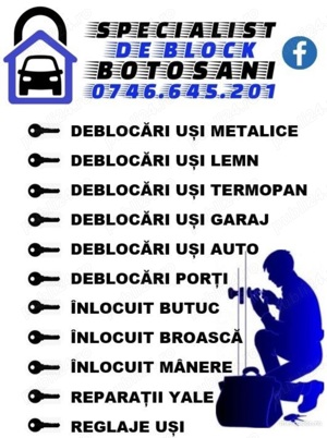 DEBLOCARI usi metalice   usi AUTO