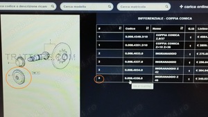 Angrenaj Z46 Diferential pentru tractoare Same Antares, Lamborghini Premium, Lamborghini R5 - imagine 2