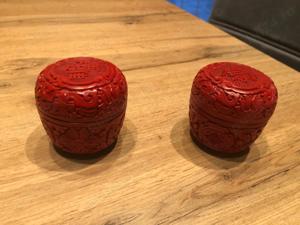 Vand boluri asiatice din cinnabru rosu - imagine 2