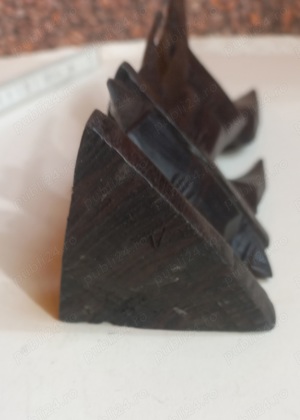 Statuie hindusă Vishnu și Garuda lemn - imagine 3