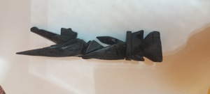 Statuie hindusă Vishnu și Garuda lemn - imagine 4