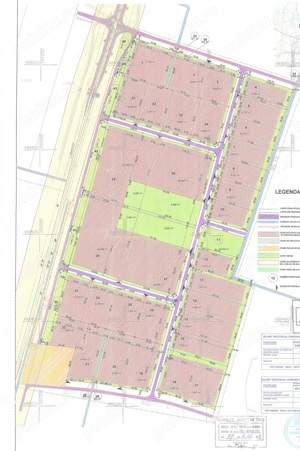 Proprietar, vindem parcele cu PUZ teren industrial Sinandrei Aradului descarcare autostrada - imagine 3