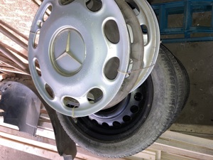 Cauciucuri cu jante Mercedes A 140-180 - imagine 3