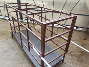 Boxa pentru transport sau castrat porci