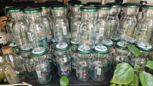 70+ Sticle si Borcane cu capace kefir sana iaurt miere gem muraturi bauturi deosebite Artesana etc - imagine 3