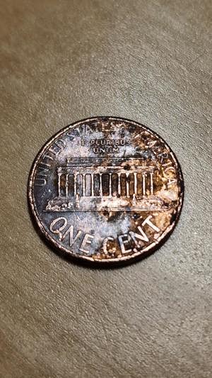 Moneda f rara 1 cent $ USA dolar american SUA cu spatiu intre A si M