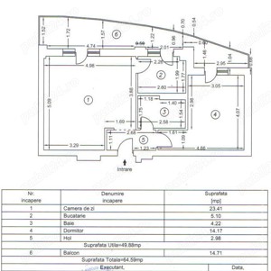 Cosmopolis, ap 2 camere decomandat, bucatarie inchisa, balcon 15 mp - imagine 10