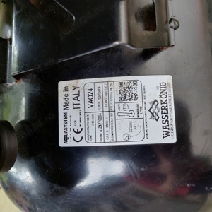 Vand Hidrofor Wasserkonig, in garantie - imagine 3