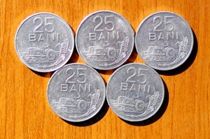 Lot 1 leu 1966, 25 bani 1966, 1982 - imagine 4